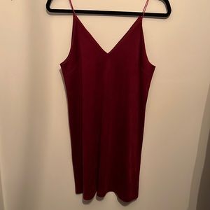 Forever 21 size small soft flowy suede dress